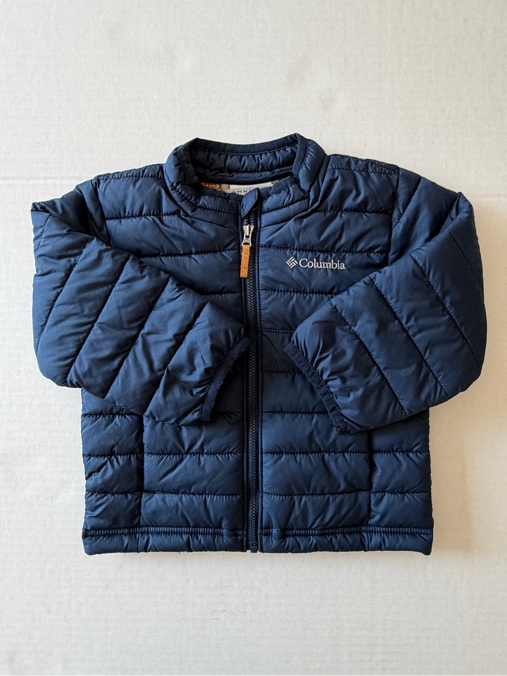 Columbia Boys 2T Powder Lite Omni-Heat Puffer Jacket Navy